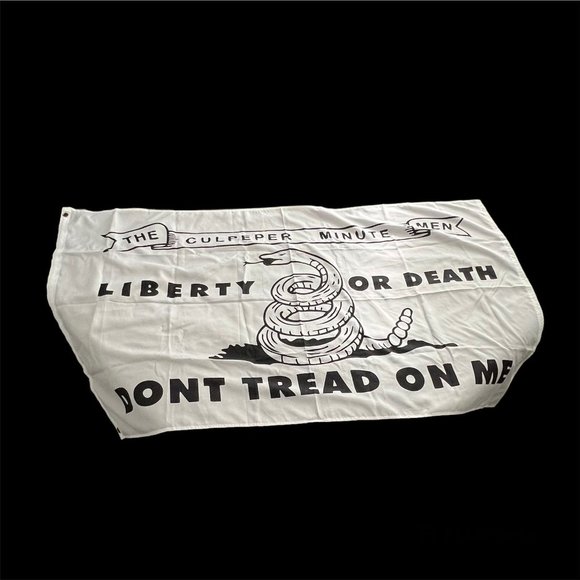 CULPEPER Minute Men Flag 3x5 ft Liberty or Death Don't Tread On Me Polyester - Picture 1 of 8